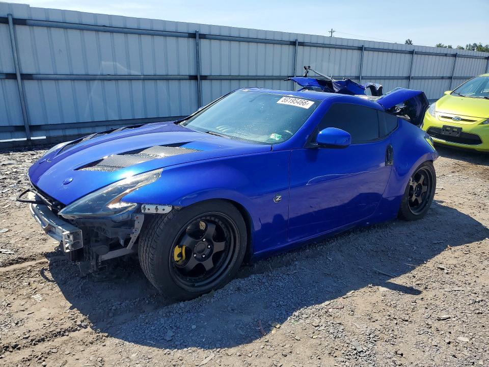 2012 Nissan 370z VIN JN1AZ4EH5CM563707 COPART salvage auction — REAR END, Va - Cert Of Title - Salvage, sold $1,400 on 2026-07-22 (photo 1)
