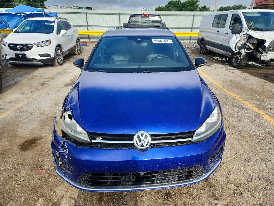 2017 Volkswagen VIN WVWVF7AU3HW143239 COPART salvage auction — FRONT END, KS - CERT OF TITLE-SALVAGE, sold $175 on 2026-07-27 (photo 5)