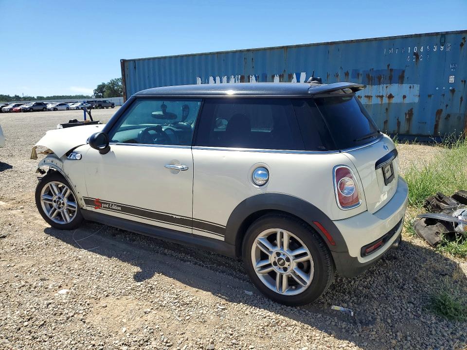 2012 Mini Cooper VIN WMWSV3C55CTY18875 COPART salvage auction — FRONT END, Ca - Salvage Certificate, sold $325 on 2026-08-07 (photo 2)