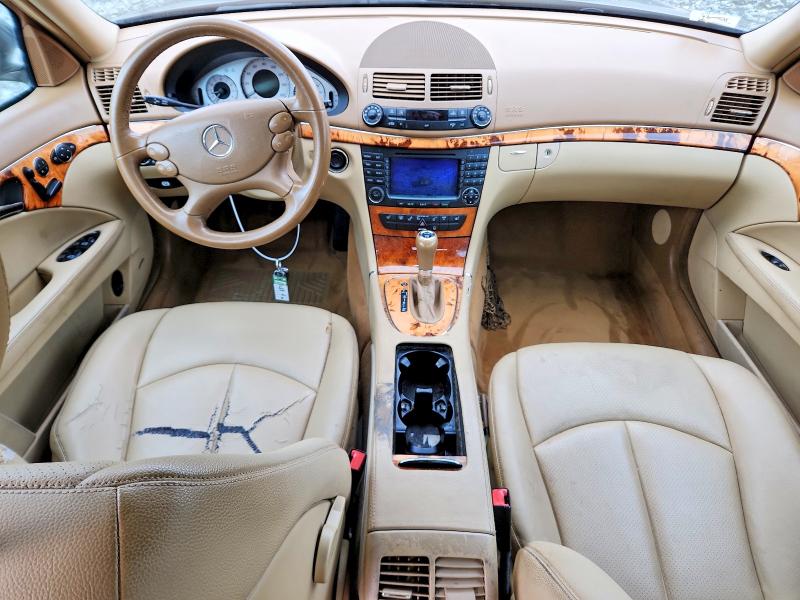 2008 Mercedes-benz E-klasse VIN WDBUF56X88B202455 COPART salvage auction — FRONT END, MD - CERT OF SALVAGE > 75% DAMAGE, sold $625 on 2026-07-31 (photo 8)