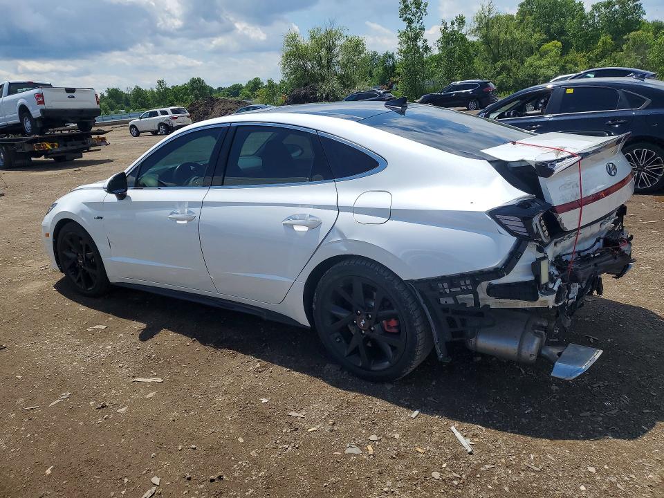 2022 Hyundai VIN 5NPEK4JC3NH141283 COPART salvage auction — REAR END, Oh - Cert Of Title-Salvage, sold $6,800 on 2026-07-16 (photo 2)