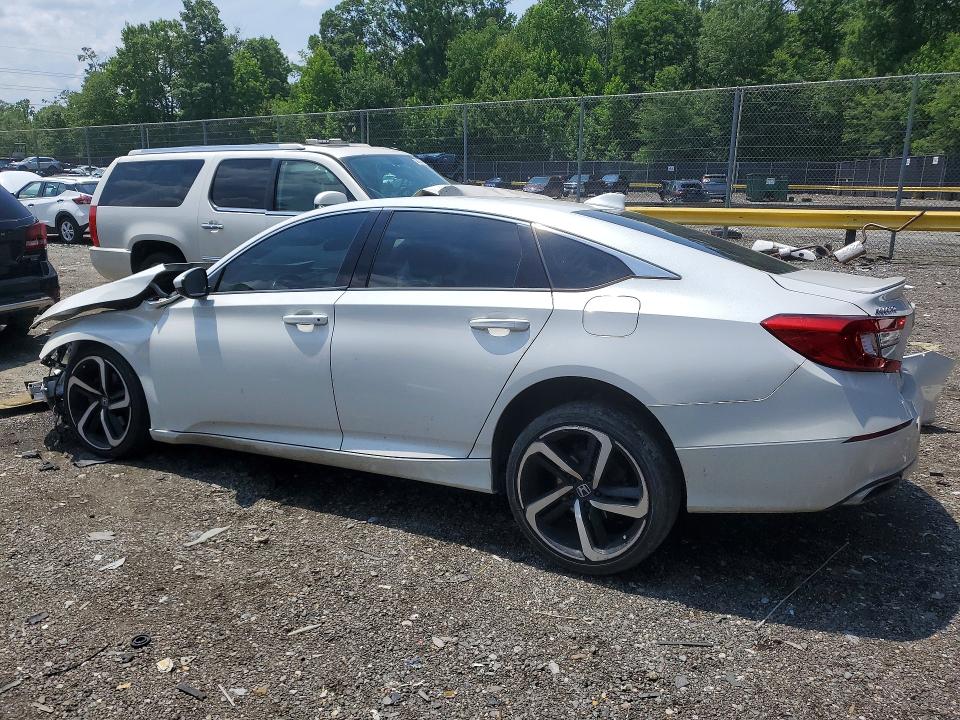 2019 Honda Accord VIN 1HGCV2F38KA000726 COPART salvage auction — FRONT END, Md - Cert Of Salvage > 75% Damage, sold $2,300 on 2026-07-02 (photo 2)