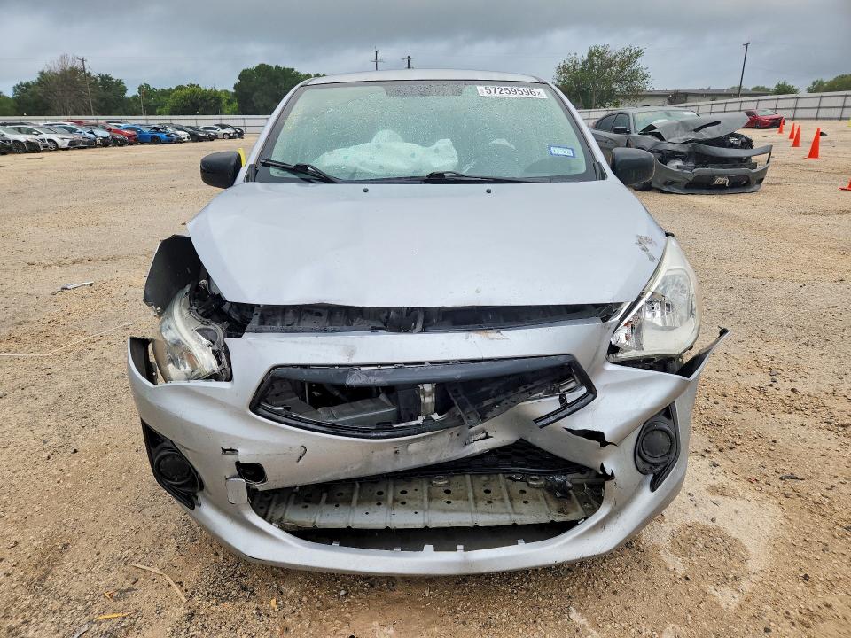 2020 Mitsubishi VIN ML32F4FJXLHF11967 COPART salvage auction — FRONT END, TX - SALVAGE VEHICLE TITLE (P), sold $1,100 on 2026-07-02 (photo 5)
