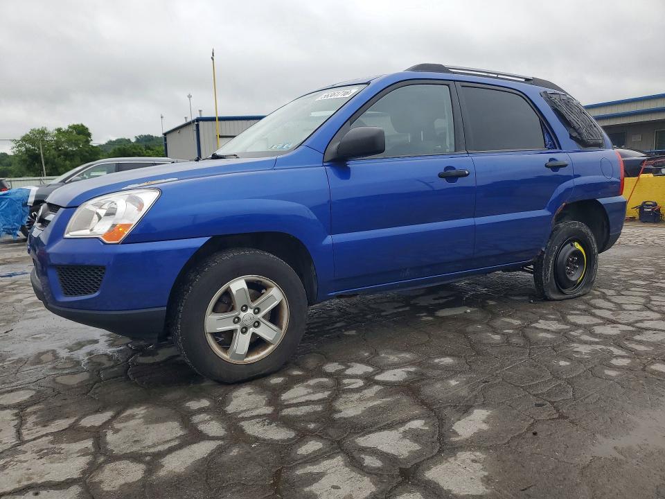 2009 Kia Sportage VIN KNDJE723497561554 COPART salvage auction — SIDE, Tn - Certificate Of Title, sold $825 on 2026-07-27 (photo 1)