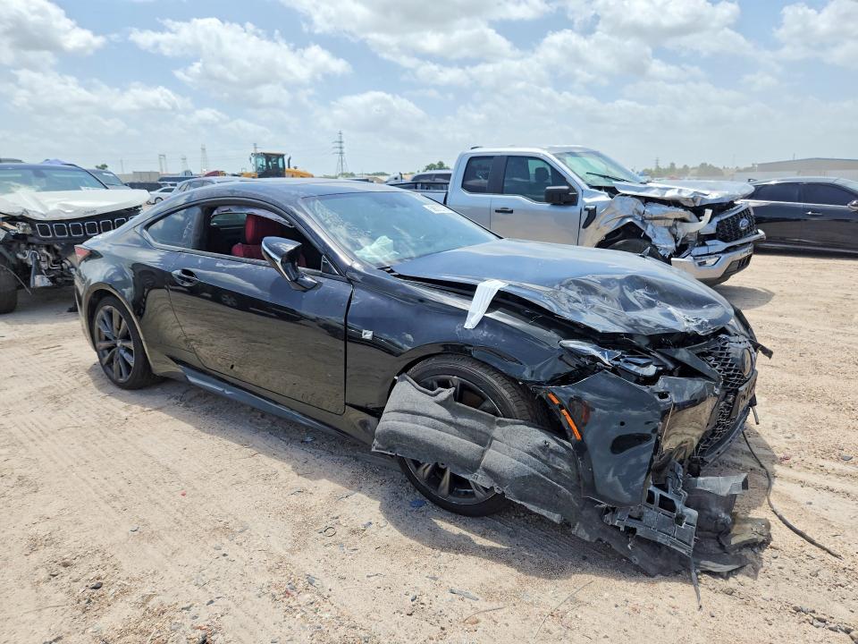 2023 Lexus RC 300 VIN JTHGA5BC4P5012552 COPART salvage auction — FRONT END, Tx - Salvage Vehicle Title, sold $14,704 on 2026-07-28 (photo 4)