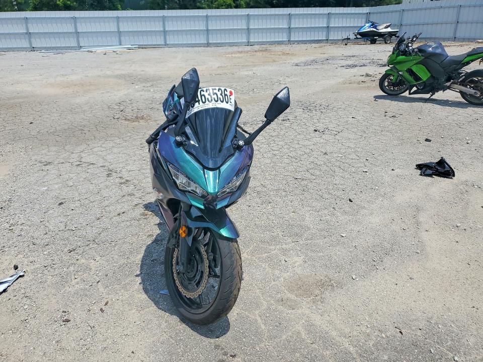 2019 Kawasaki Ninja VIN JKAEXKG19KDA30098 COPART salvage auction — FRONT END, Ga - Cert Of Title-Salvage, sold $1,300 on 2026-08-01 (photo 2)