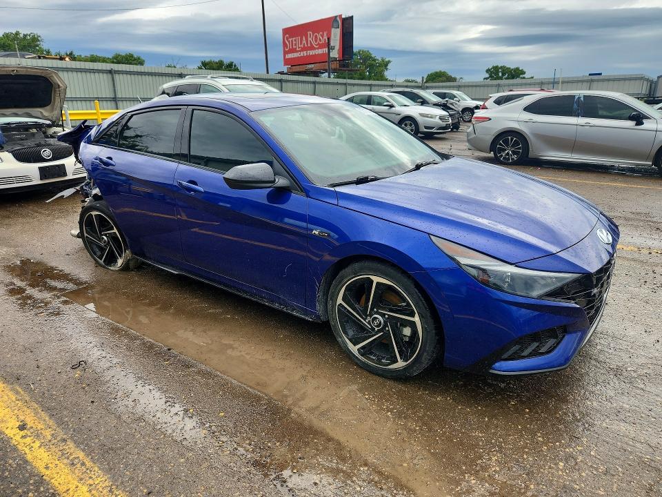 2023 Hyundai VIN KMHLR4AF6PU410748 COPART salvage auction — REAR END, Ks - Cert Of Title-Salvage, sold $5,600 on 2026-07-15 (photo 4)