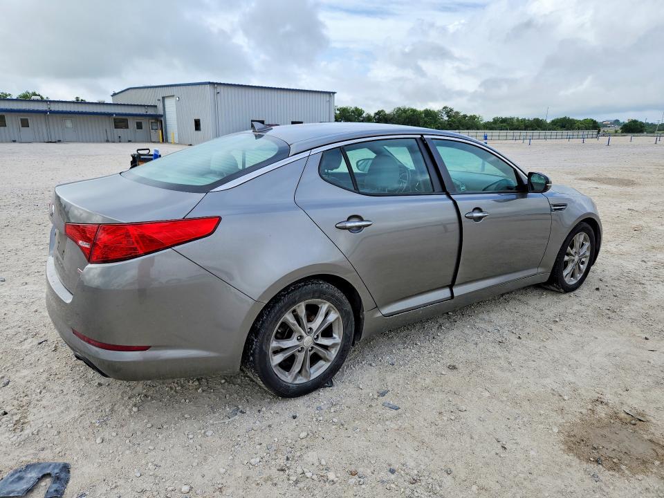 2013 Kia VIN 5XXGM4A76DG140063 COPART salvage auction — WATER/FLOOD, Tx - Salvage Title-Flood Damage, sold $325 on 2026-07-16 (photo 3)
