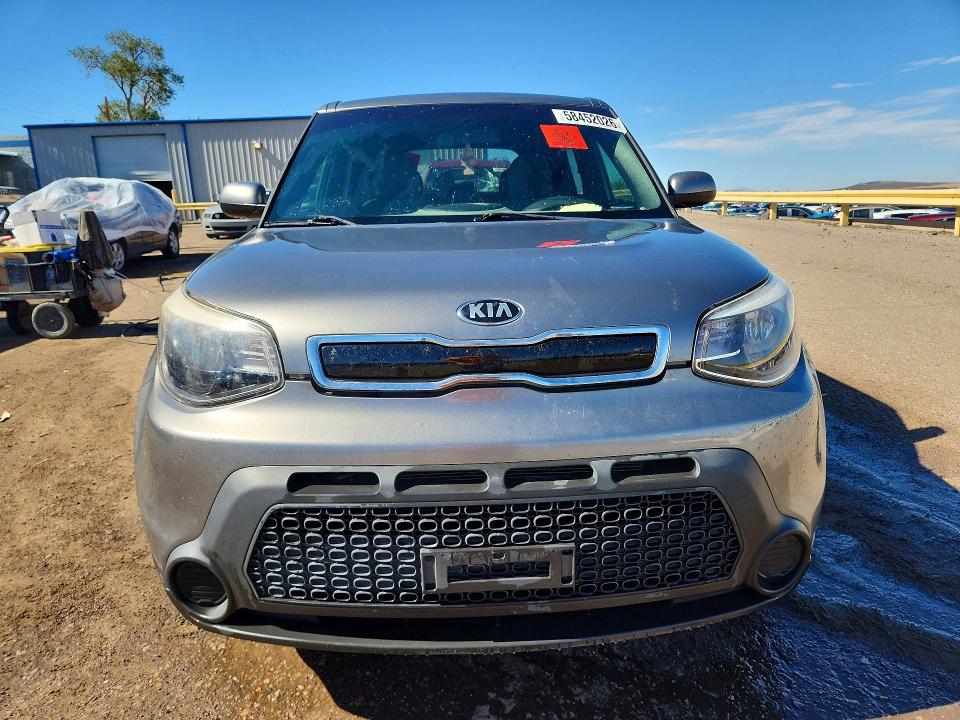 2015 Kia VIN KNDJP3A5XF7129214 COPART salvage auction — REAR END, Nm - Cert Of Title-Salvage, sold $425 on 2026-07-30 (photo 5)