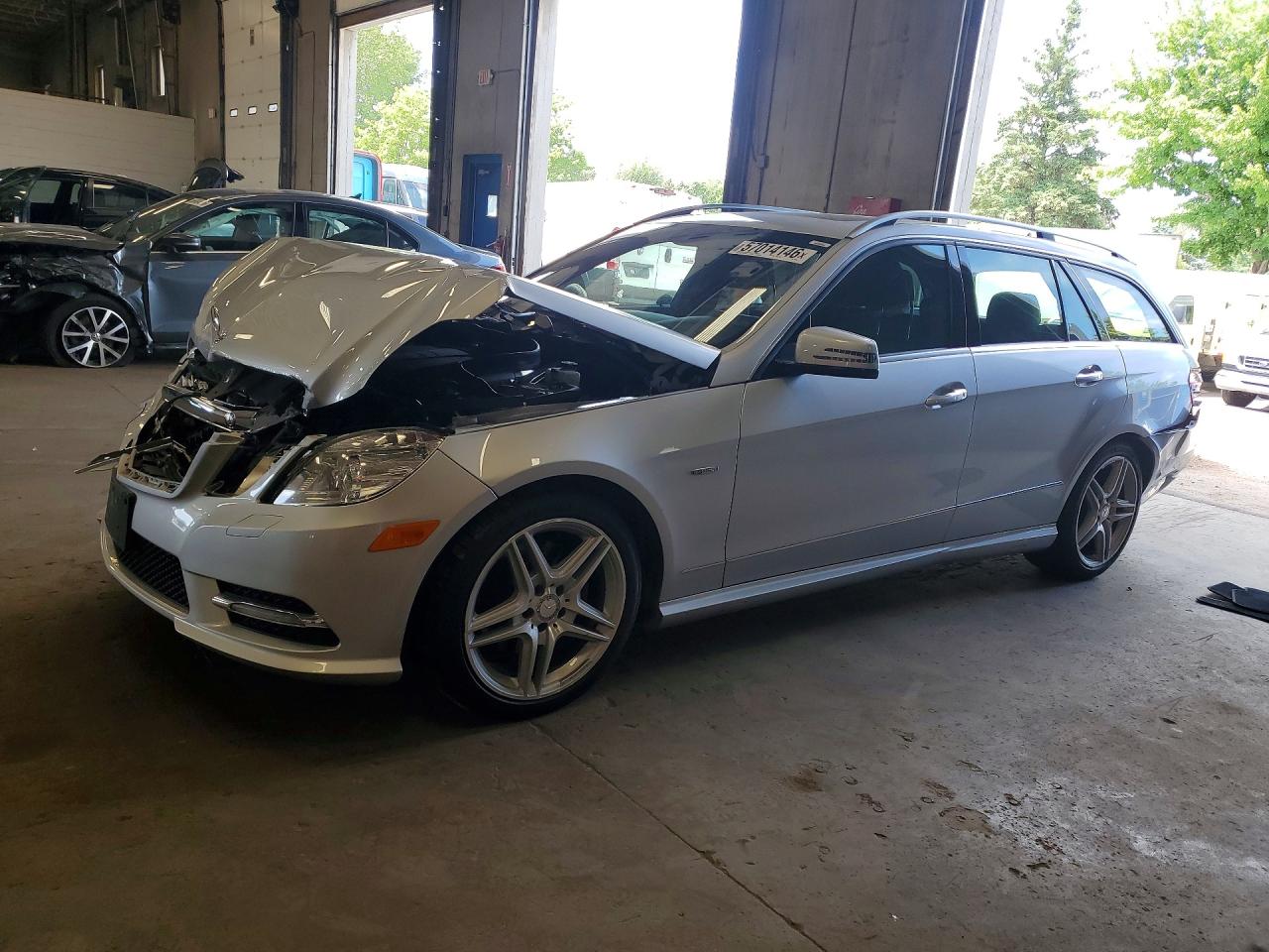 2012 Mercedes-Benz E-Class VIN WDDHH8JB9CA600563 COPART salvage auction — Front End, MN - CERT OF TITLE-SALVAGE, sold $2,100 on 2026-07-09 (photo 1)