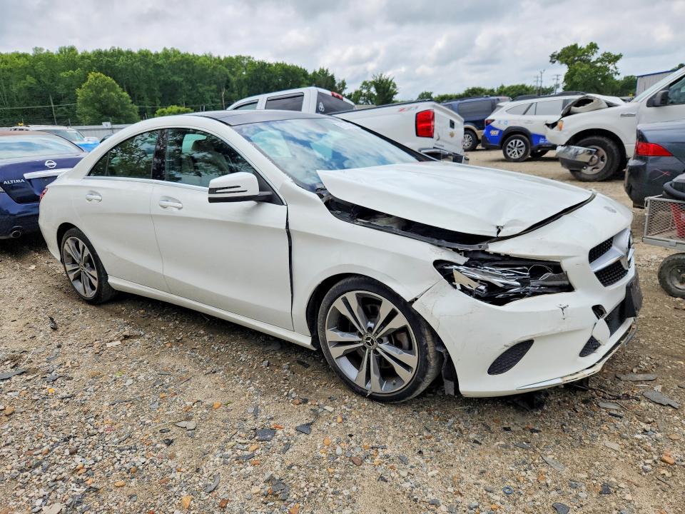 2019 Mercedes-benz Cla-klasse VIN WDDSJ4EB9KN724420 COPART salvage auction — FRONT END, Va - Cert Of Title - Salvage, sold $6,700 on 2026-07-21 (photo 4)