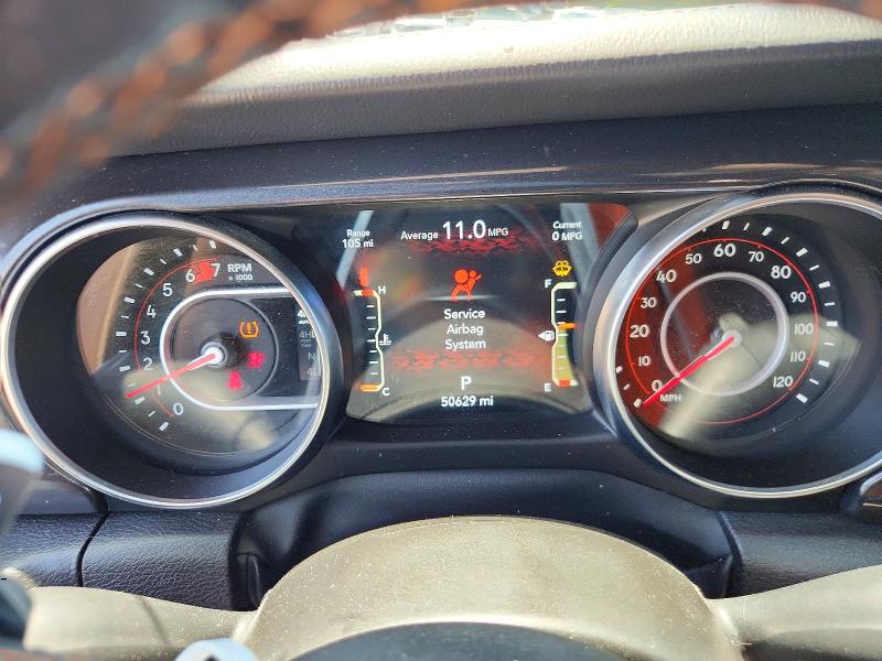 2022 Jeep VIN 1C4JJXSJXNW106542 COPART salvage auction — FRONT END, Ms - Cert Of Title-Salvaged, sold $35,500 on 2026-07-10 (photo 9)