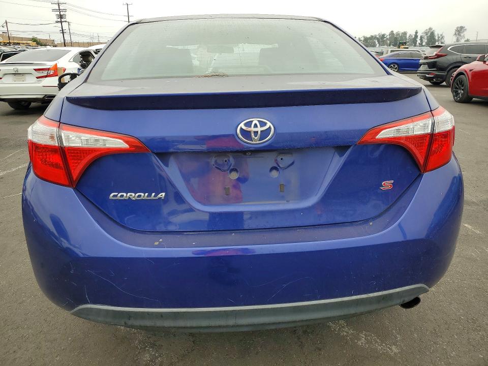 2016 Toyota VIN 5YFBURHEXGP423086 COPART salvage auction — FRONT END, Ca - Salvage Certificate, sold $3,100 on 2026-07-27 (photo 6)