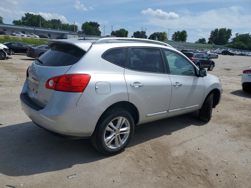 2012 Nissan VIN JN8AS5MT3CW250533 COPART salvage auction — FRONT END, Mo - Salvage Certificate Of Title, sold $1,200 on 2026-07-24 (photo 3)