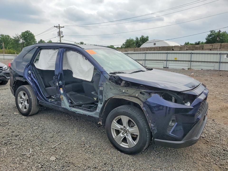 2019 Toyota Rav 4 VIN JTMP1RFV6KD013981 COPART salvage auction — SIDE, Nj - Cert Of Title-Salvage, sold $550 on 2026-07-21 (photo 4)
