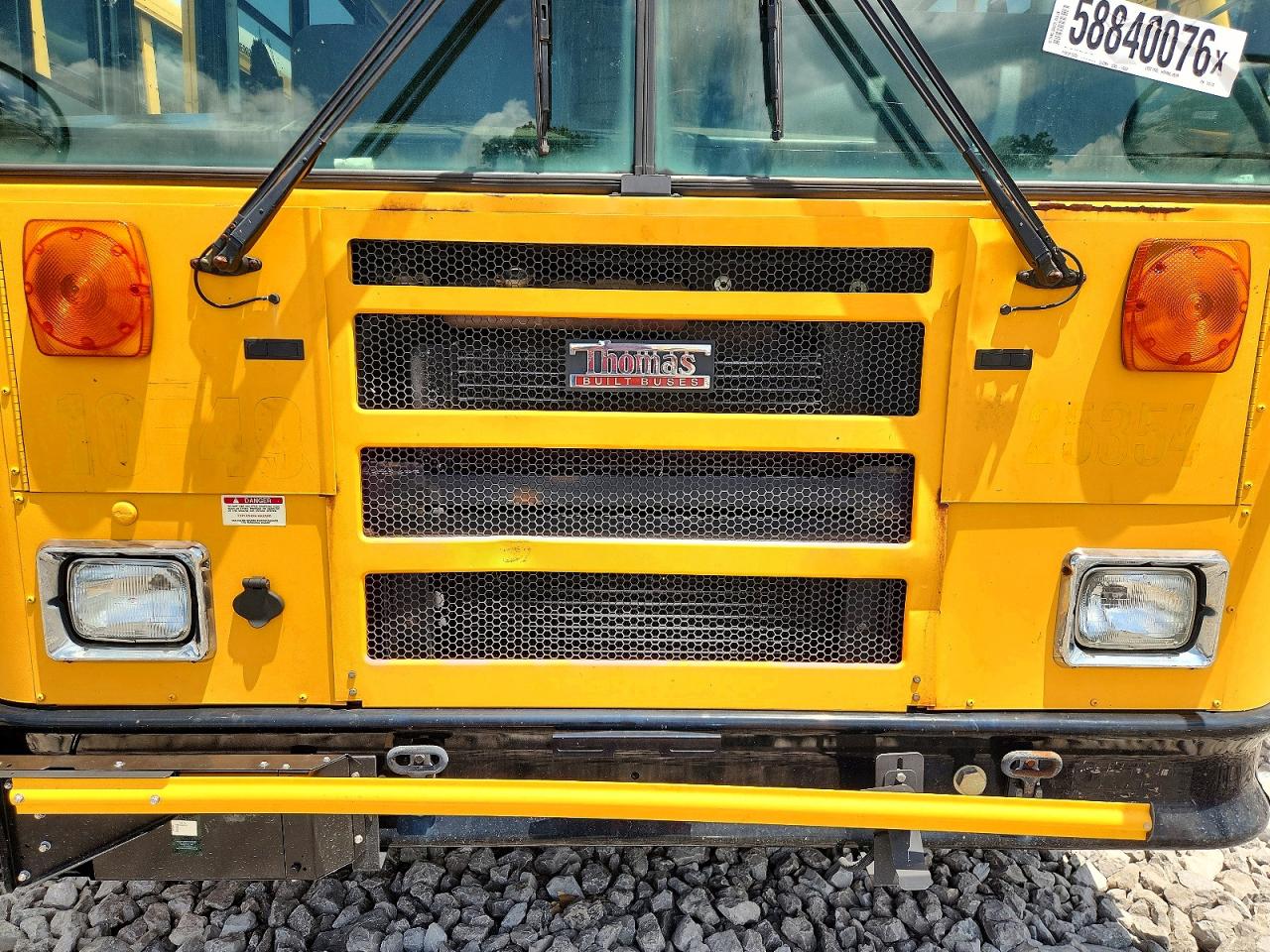 2012 Thomas School bus VIN 1T88S4E29C1143136 COPART salvage auction — Minor Dent/Scratches, TN - CERTIFICATE OF TITLE, sold $2,500 on 2026-09-18 (photo 7)