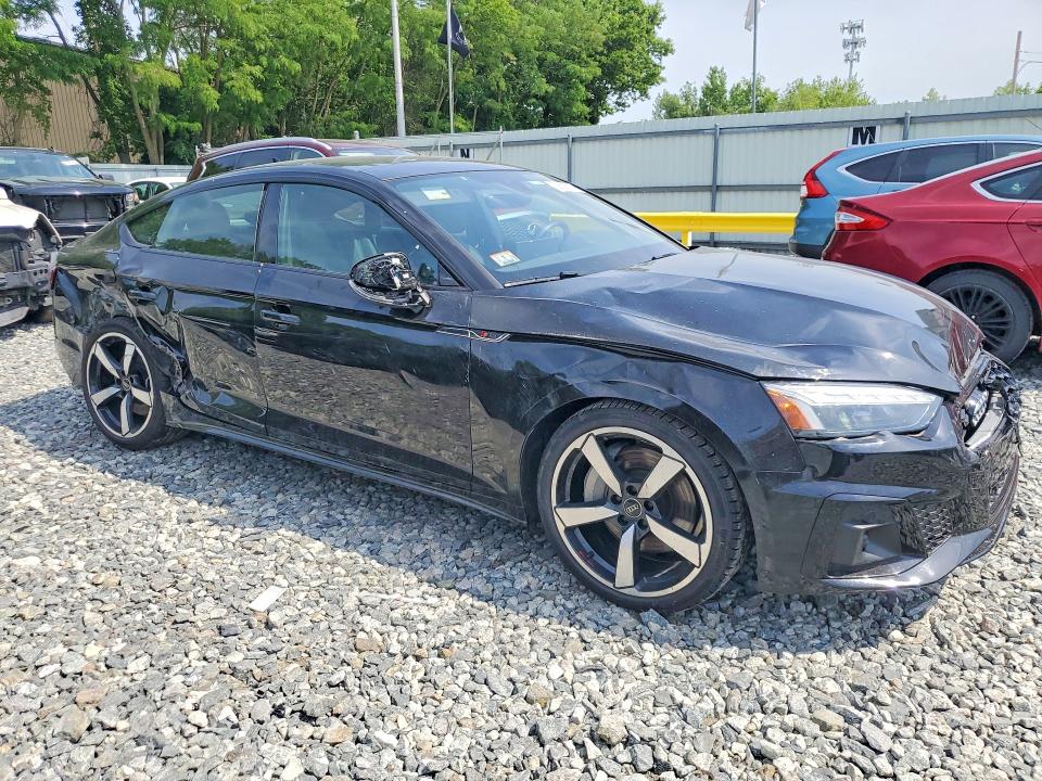 2025 Audi A5 VIN WAUFACF52SA016089 COPART salvage auction — SIDE, Ma - Cert Of Title-Salvage, sold $13,100 on 2026-08-19 (photo 4)