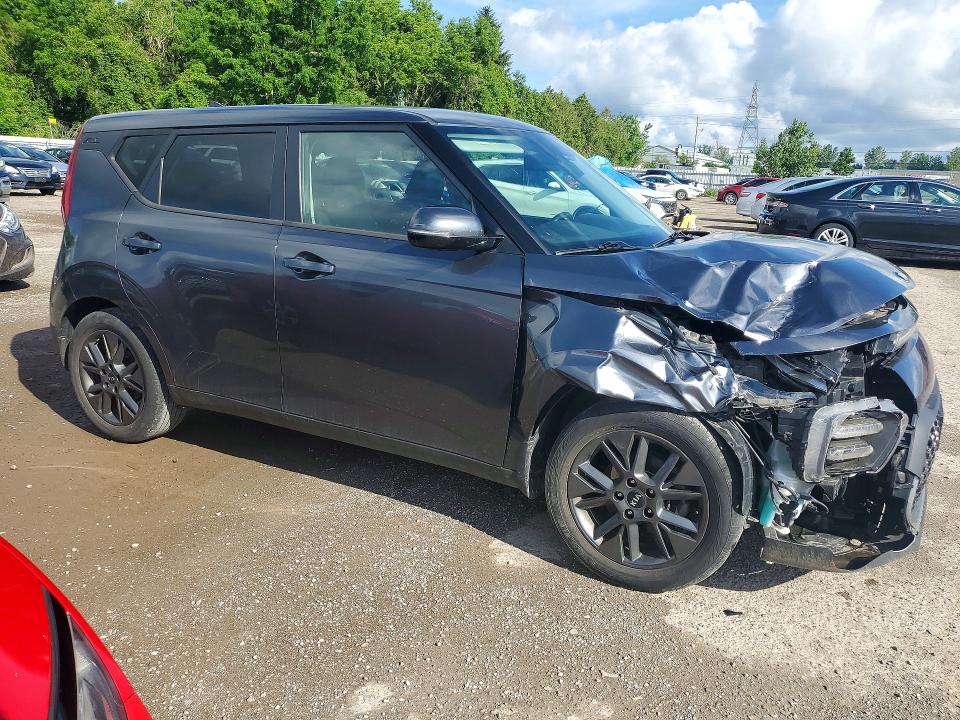 2021 Kia Soul VIN KNDJ33AU0M7753586 COPART salvage auction — FRONT END, On - Permit Salvage, sold $2,800 on 2026-07-16 (photo 4)