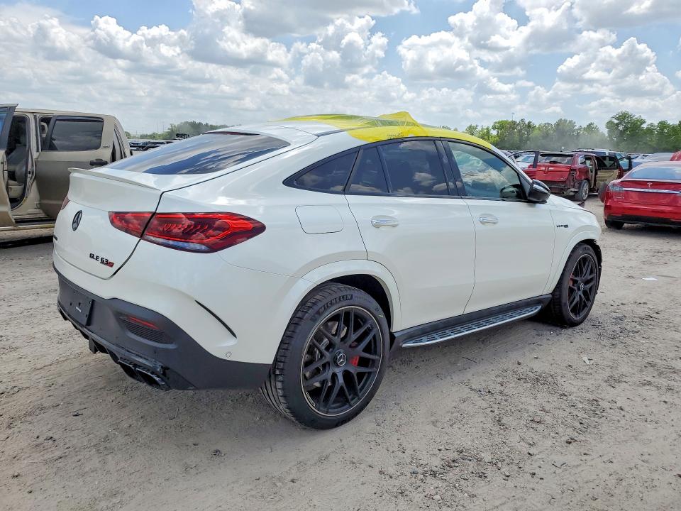 2023 Mercedes-benz Amg gle coupe VIN 4JGFD8KB2PA901124 COPART salvage auction — FRONT END, Tx - Salvage Vehicle Title, sold $39,000 on 2026-07-30 (photo 3)