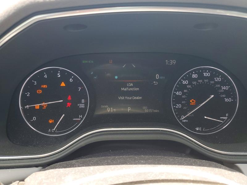 2020 Toyota Avalon VIN 4T1CZ1FB9LU045819 COPART salvage auction — FRONT END, Tx - Salvage Vehicle Title, sold $9,100 on 2026-07-16 (photo 9)