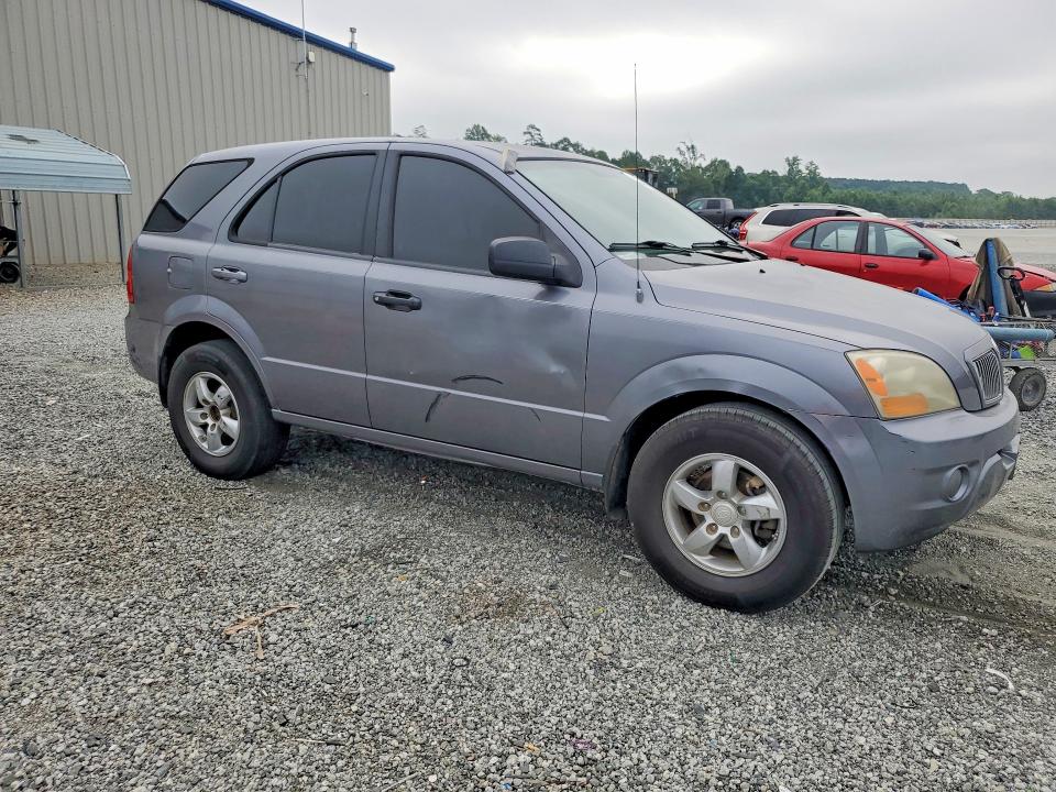 2007 Kia Sorento VIN KNDJD736275693703 COPART salvage auction — SIDE, Sc - Cert Of Title-Salvage, sold $625 on 2026-07-22 (photo 4)
