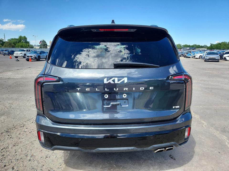 2024 Kia Telluride VIN 5XYP5DGC1RG436905 COPART salvage auction — FRONT END, Co - Salvage Title, sold $10,000 on 2026-07-25 (photo 6)