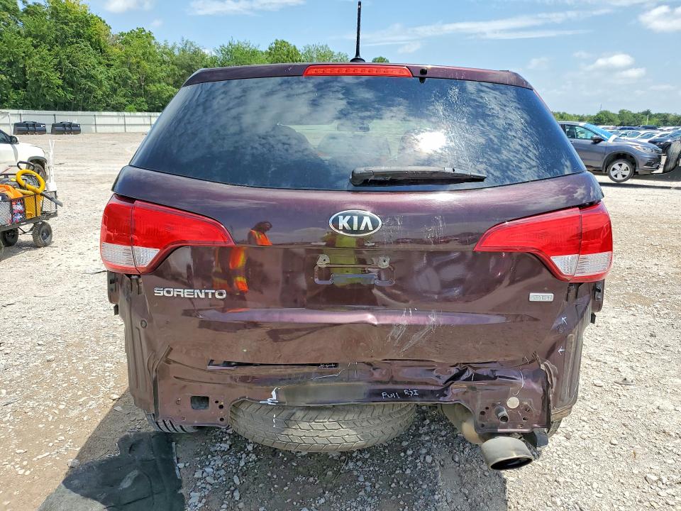 2015 Kia Sorento VIN 5XYKT3A61FG588692 COPART salvage auction — REAR END, OK - CERT OF TITLE-SALVAGE, sold $2,400 on 2026-07-30 (photo 6)