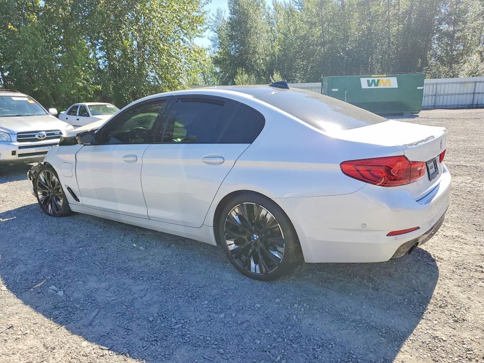 2019 BMW 5er VIN WBAJB1C5XKB376883 COPART salvage auction — FRONT END, Wa - Cert Of Ownership-Rebuilt, sold $2,200 on 2026-07-27 (photo 2)