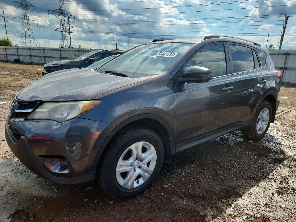 2013 Toyota VIN JTMZFREVXD5017430 COPART salvage auction — FRONT END, Il - Salvage Certificate, sold $3,450 on 2026-07-28 (photo 1)