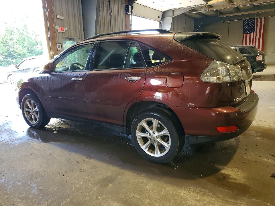 2008 Lexus Rx 350 VIN JTJHK31U482034889 COPART salvage auction — MECHANICAL, Ma - Non Public Clean Title, sold $1,900 on 2026-07-09 (photo 2)