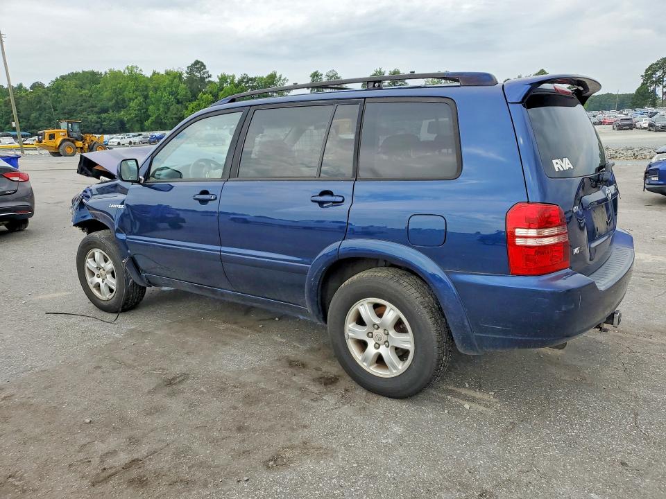 2003 Toyota Highlander VIN JTEHF21A530154126 COPART salvage auction — FRONT END, Nc - Salvage Certificate Of Title, sold $400 on 2026-07-28 (photo 2)