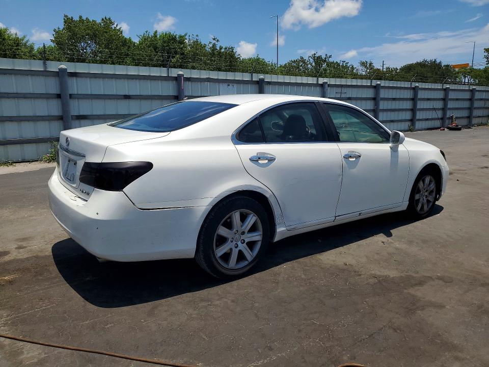 2008 Lexus ES VIN JTHBJ46G982184306 COPART salvage auction — SIDE, Fl - Cert Of Title Slvg Rebuildable, sold $550 on 2026-07-13 (photo 3)