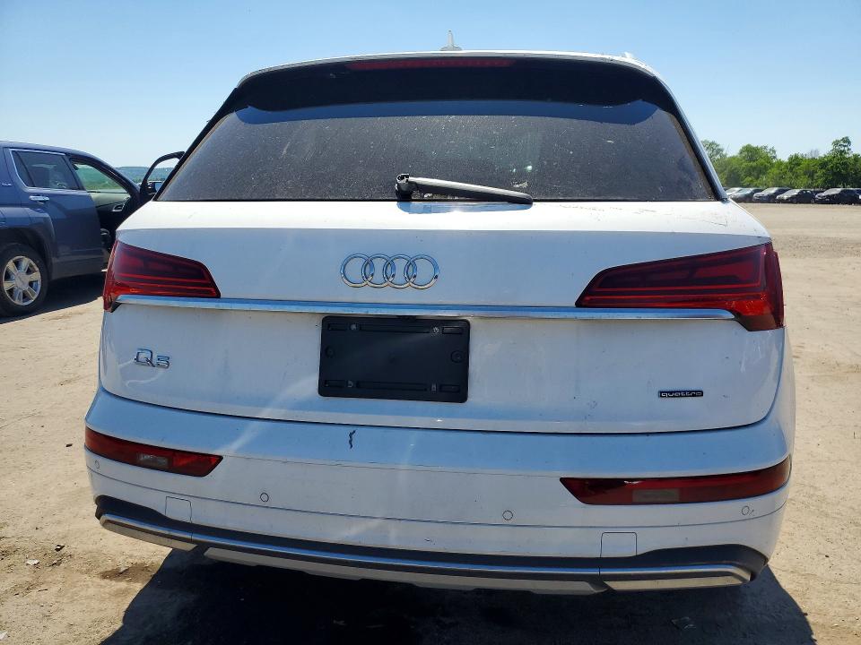 2023 Audi Q5 VIN WA1ABAFY1P2143159 COPART salvage auction — FRONT END, Pa - Cert Of Title, sold $14,700 on 2026-07-28 (photo 6)