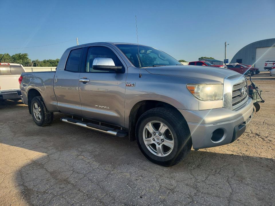 2007 Toyota Tundra VIN 5TFRV58147X006825 COPART salvage auction — HAIL, Ks - Cert Of Title-Salvage, sold $3,850 on 2026-07-22 (photo 4)