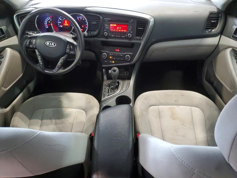 2011 Kia Optima VIN KNAGM4A74B5177093 COPART salvage auction — HAIL, Ne - Cert Of Title-Salvage, sold $500 on 2026-07-21 (photo 8)