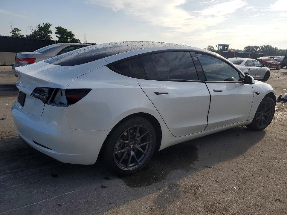 2023 Tesla Model 3 VIN 5YJ3E1EA3PF504284 COPART salvage auction — FRONT END, Fl - Certificate Of Destruction, sold $5,800 on 2026-07-28 (photo 3)