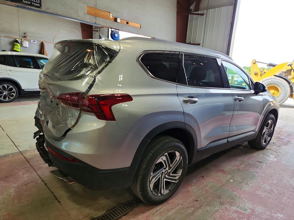 2023 Hyundai Santa fe VIN 5NMS2DAJXPH587691 COPART salvage auction — REAR END, Ny - Mv-907A Salvage Certificate, sold $6,600 on 2026-07-27 (photo 3)