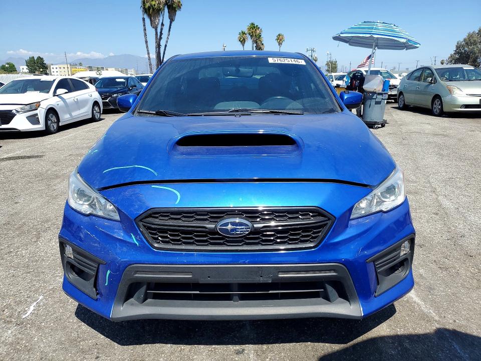 2020 Subaru Wrx VIN JF1VA1A69L9832633 COPART salvage auction — REAR END, Ca - Salvage Certificate, sold $3,650 on 2026-07-28 (photo 5)