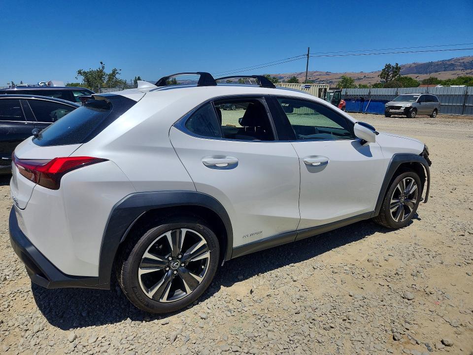 2019 Lexus Ux VIN JTHU9JBH4K2006826 COPART salvage auction — FRONT END, Ca - Salvage Certificate, sold $12,500 on 2026-07-14 (photo 3)