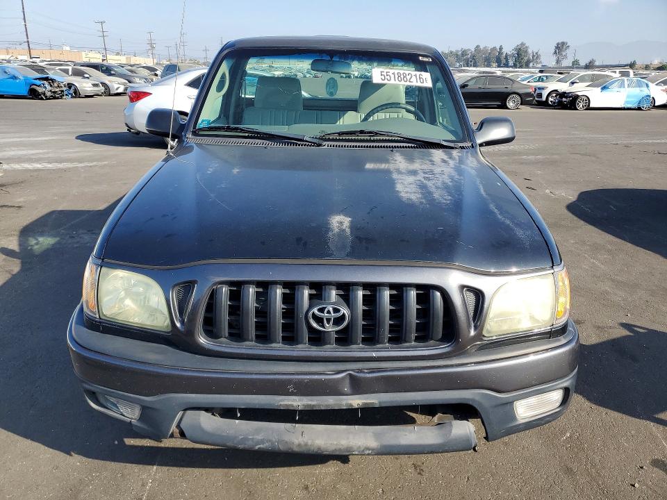 2004 Toyota Tacoma VIN 5TENL42N24Z433273 COPART salvage auction — FRONT END, Ca - Salvage Certificate, sold $2,350 on 2026-07-27 (photo 5)
