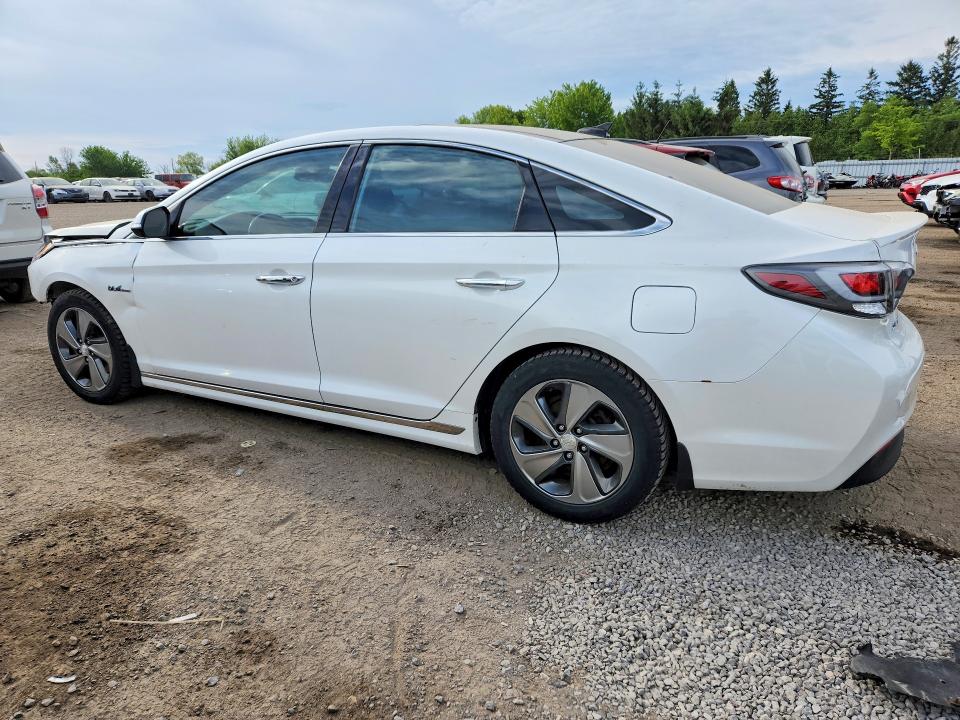 2017 Hyundai Sonata hybrid VIN KMHE34L19HA048297 COPART salvage auction — FRONT END, ON - PERMIT SALVAGE, sold $1,400 on 2026-07-21 (photo 2)