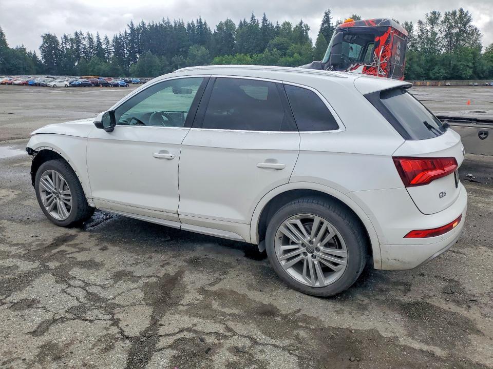 2019 Audi Q5 VIN WA1BNAFY5K2124389 COPART salvage auction — FRONT END, Wa - Bill Of Sale, sold $8,500 on 2026-07-20 (photo 2)