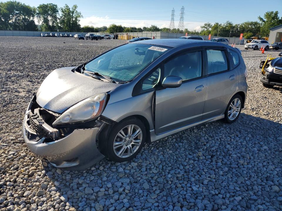2009 Honda Fit VIN JHMGE88629S013890 COPART salvage auction — FRONT END, OH - CERT OF TITLE-SALVAGE, sold $850 on 2026-07-02 (photo 1)