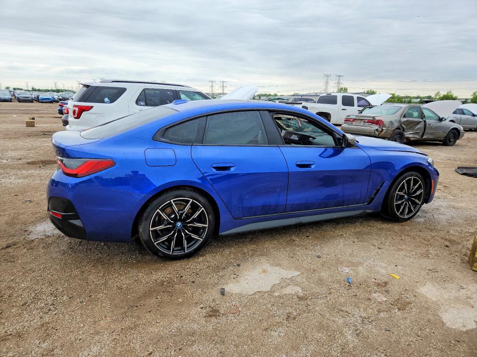 2024 BMW I4 VIN WBY33AW09RFR75073 COPART salvage auction — FRONT END, Il - Salvage Certificate, sold $18,200 on 2026-07-14 (photo 3)