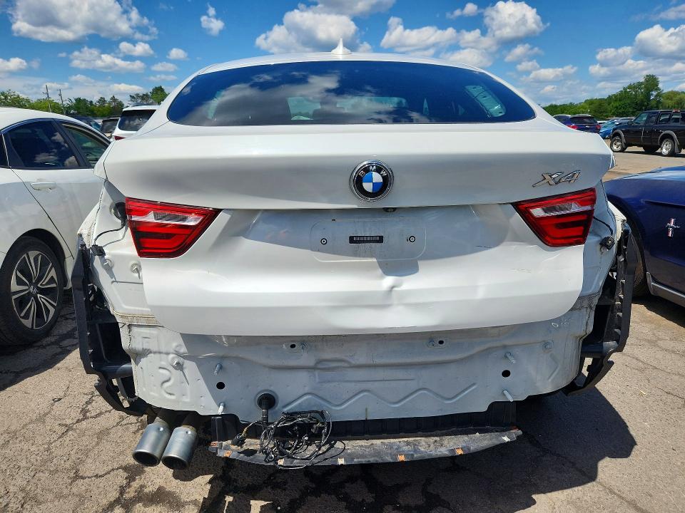 2018 BMW X4 VIN 5UXXW3C5XJ0Z59850 COPART salvage auction — REAR END, Ct - Cert Of Title-Salvage, sold $7,300 on 2026-07-17 (photo 6)