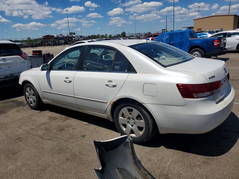 2008 Hyundai Sonata VIN 5NPET46CX8H397902 COPART salvage auction — FRONT END, Oh - Cert Of Title-Salvage, sold $225 on 2026-07-08 (photo 2)