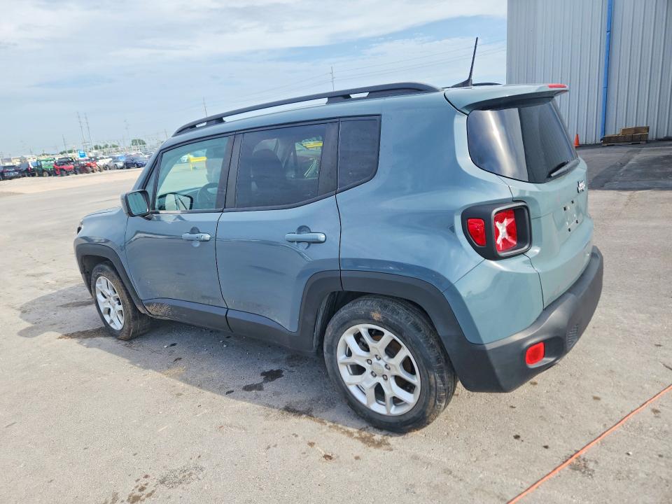2018 Jeep Renegade VIN ZACCJABB9JPJ35579 COPART salvage auction — FRONT END, Ok - Cert Of Title-Salvage, sold $2,250 on 2026-08-07 (photo 2)