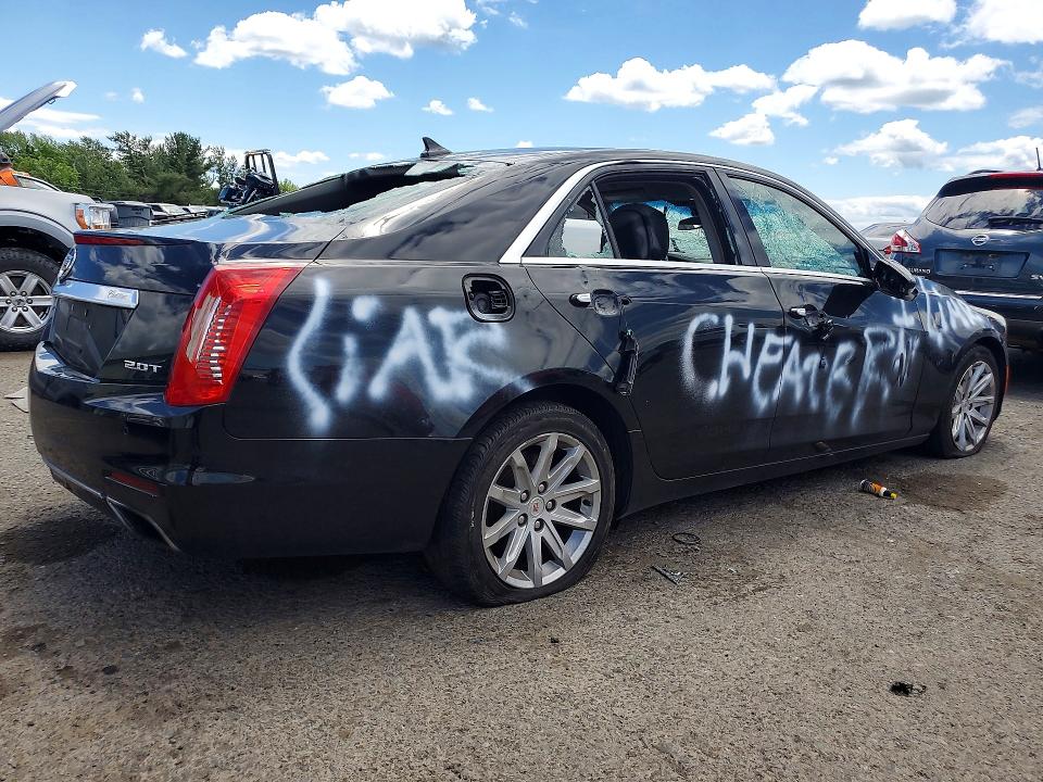 2014 Cadillac Cts VIN 1G6AP5SX5E0192260 COPART salvage auction — VANDALISM, Pa - Certificate Of Salvage, sold $725 on 2026-07-10 (photo 3)