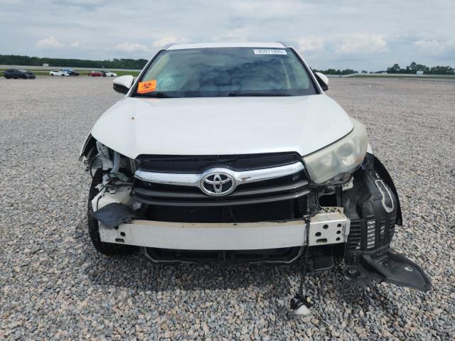 2014 Toyota Highlander VIN 5TDYKRFH1ES033852 COPART salvage auction — FRONT END, Nc - Salvage Certificate Of Title, sold $1,500 on 2026-07-28 (photo 5)
