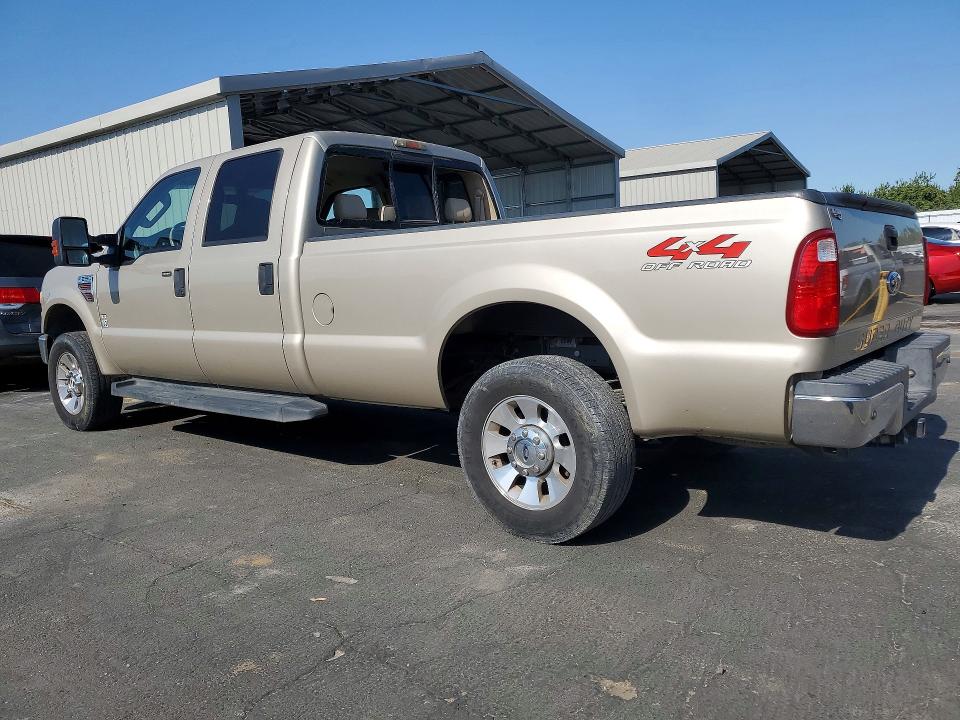 2008 Ford F-250 super duty VIN 1FTSW21R08EA90023 COPART salvage auction — REAR END, Ca - Salvage Certificate, sold $1,050 on 2026-07-09 (photo 2)